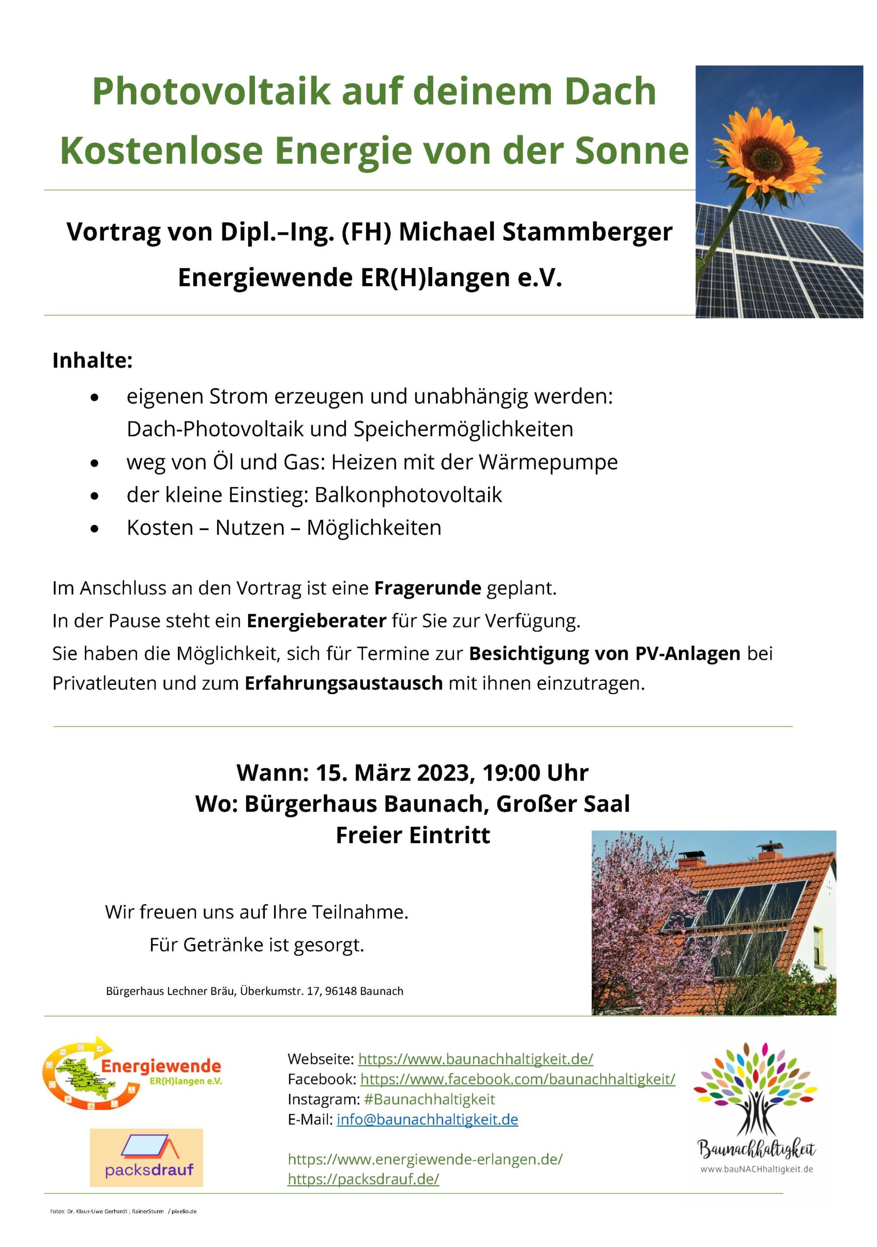 Veranstaltung: Photovoltaik auf deinem Dach (AG BauNACHhaltigkeit)