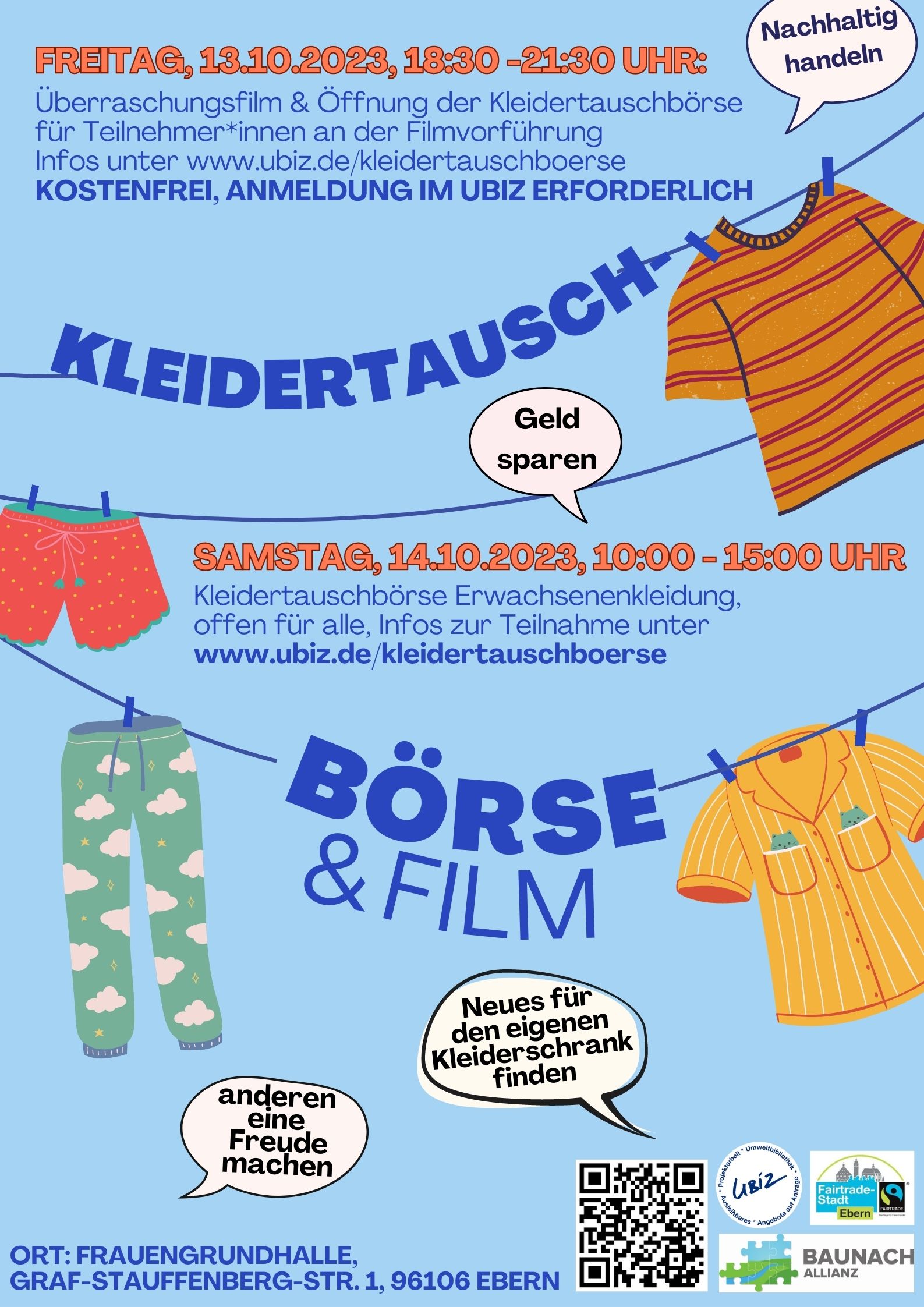 Überraschungsfilm & Kleidertauschbörse