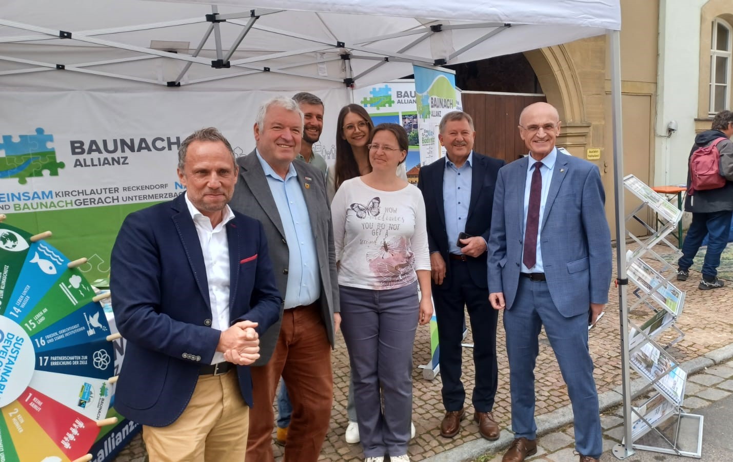 Informationsstand zum Naturparkfest